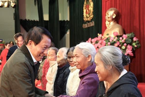 Ấm áp nghĩa tình những hoạt động thăm, tặng quà Tết tại Hưng Yên