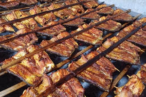 Vị ngon khó cưỡng từ đặc sản cá nướng Thái Xuyên