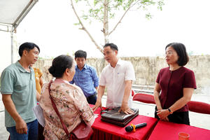 Công tác dân vận giúp đẩy nhanh tiến độ GPMB dự án ở xã Thường Tín