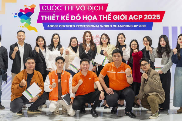 Các tài năng trẻ 'Photoshop' tranh vé thi Vô địch thiết kế đồ họa thế giới