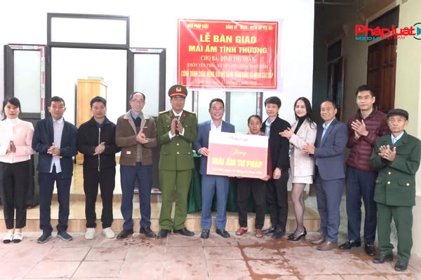 Lan toả yêu thương từ chương trình Mái ấm Tư pháp