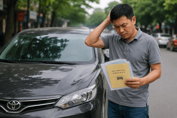 Cách sang tên chính chủ xe cũ qua nhiều đời chủ, mất giấy mua bán