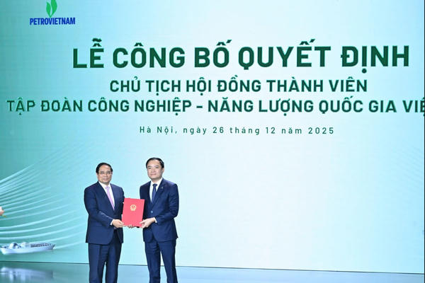 Ông Lê Ngọc Sơn làm Chủ tịch Hội đồng thành viên PVN