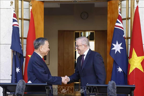 Tuyên bố chung về nâng cao sức chống chịu, thích ứng và phục hồi kinh tế Việt Nam và Australia