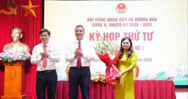 Bà Nguyễn Thanh Tú được bầu giữ chức Chủ tịch HĐND xã Dương Hoà