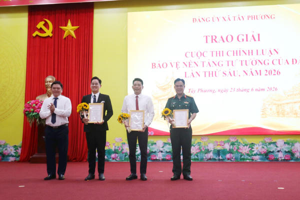 Xã Tây Phương: Hơn 2.600 bài dự thi Cuộc thi chính luận bảo vệ nền tảng tư tưởng của Đảng