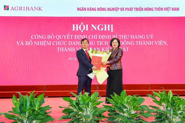 Agribank có Chủ tịch Hội đồng thành viên mới