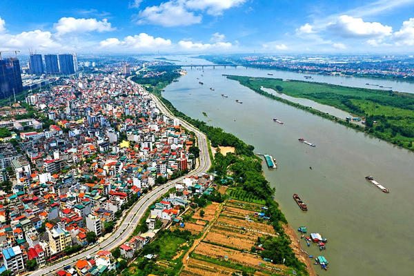 Đánh thức tiềm năng bất động sản ven sông Hồng