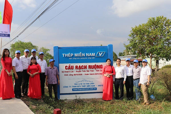 Thép Miền Nam gắn phát triển kinh doanh với trách nhiệm cộng đồng Thép Miền Nam gắn phát triển kinh doanh với trách nhiệm cộng đồng