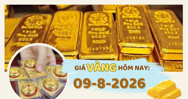 Giá vàng hôm nay 9-8: Vàng miếng tăng 1,8 triệu đồng/lượng, giới phân tích nghiêng về xu hướng tăng