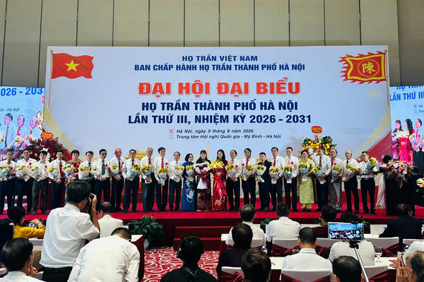 Họ Trần Hà Nội phát huy truyền thống hiếu học, nhân ái