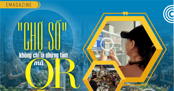 "Chợ số" không chỉ là những tấm mã QR