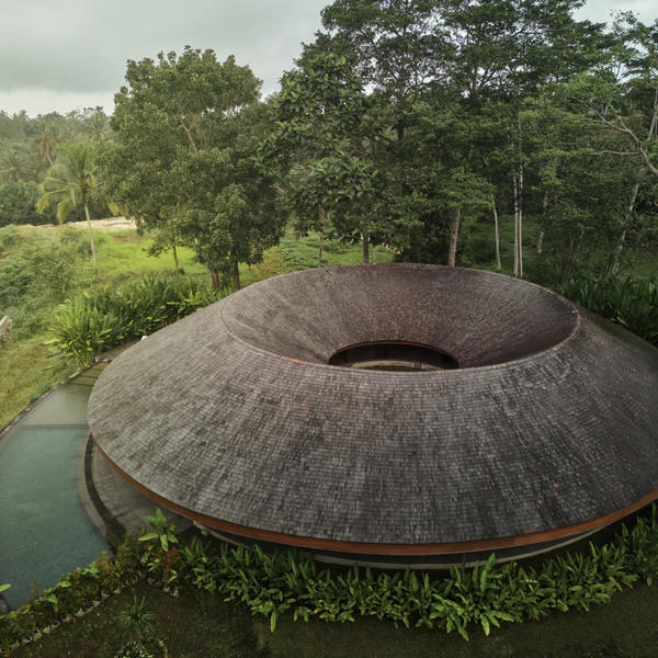 Biệt thự hình tròn rộng 475 m2 giữa rừng nhiệt đới Biệt thự hình tròn rộng 475 m2 giữa rừng nhiệt đới