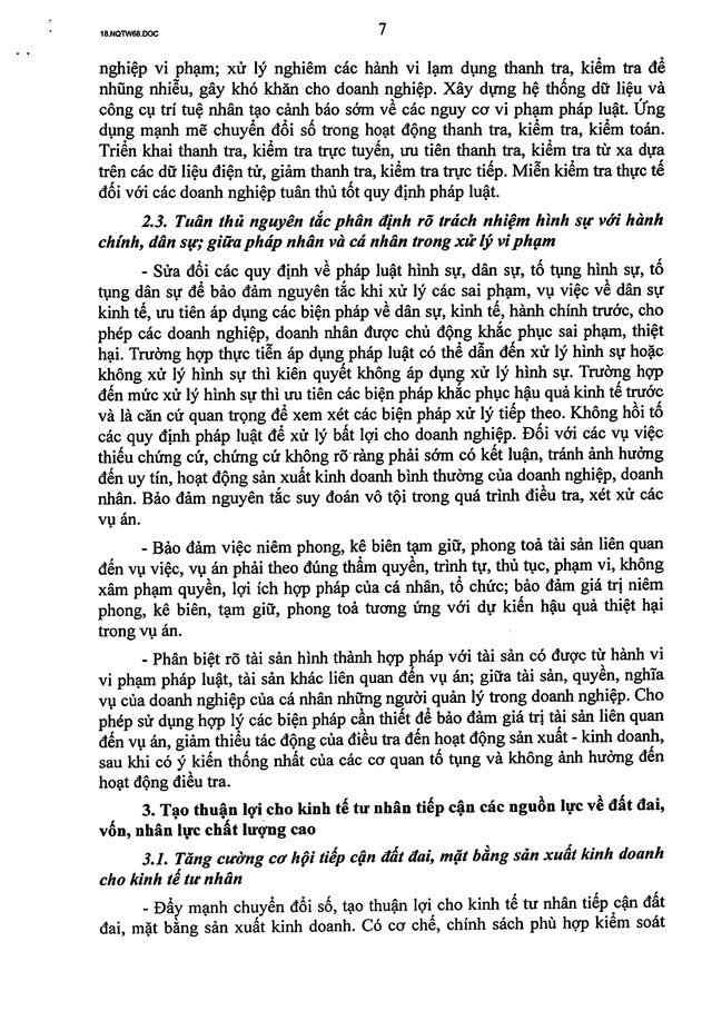TOÀN VĂN: Nghị quyết số 68-NQ/TW về phát triển kinh tế tư nhân - Ảnh 7