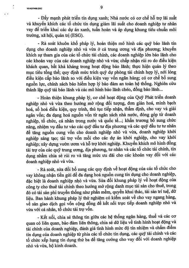 TOÀN VĂN: Nghị quyết số 68-NQ/TW về phát triển kinh tế tư nhân - Ảnh 9