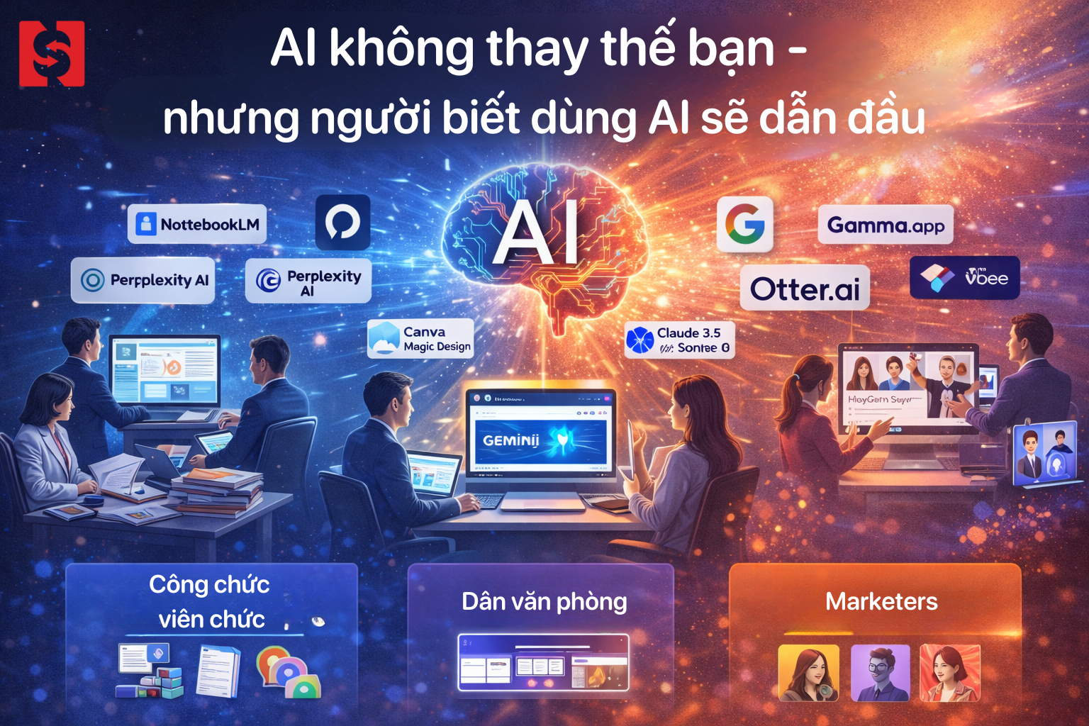 AI không thay thế con người – nhưng người biết dùng AI sẽ dẫn đầu