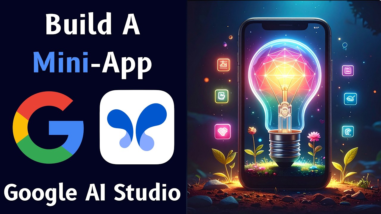Google AI Studio cho phép tự build mini App AI – không cần viết code