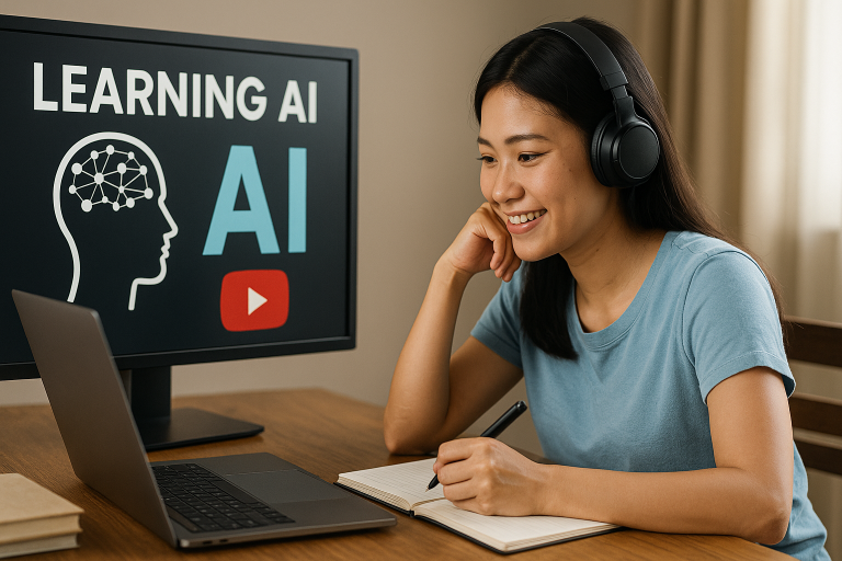 7 kênh YouTube giúp người mới bắt đầu tự học AI hiệu quả - Mỗi ngày 30 phút, kỹ năng AI tăng rõ rệt