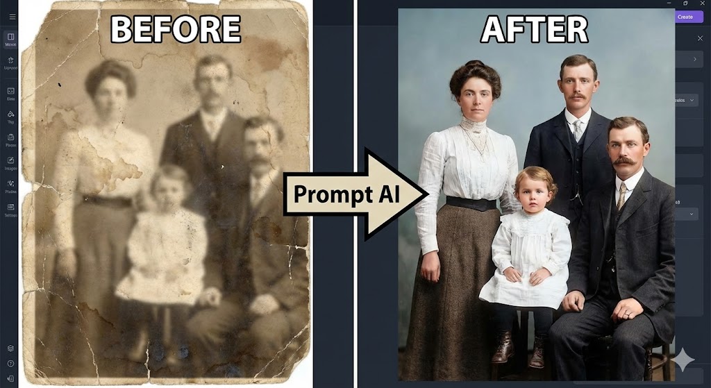 AI có thể chỉnh ảnh mờ thành ảnh sắc nét như chụp bằng máy chuyên nghiệp chỉ với 1 câu lệnh