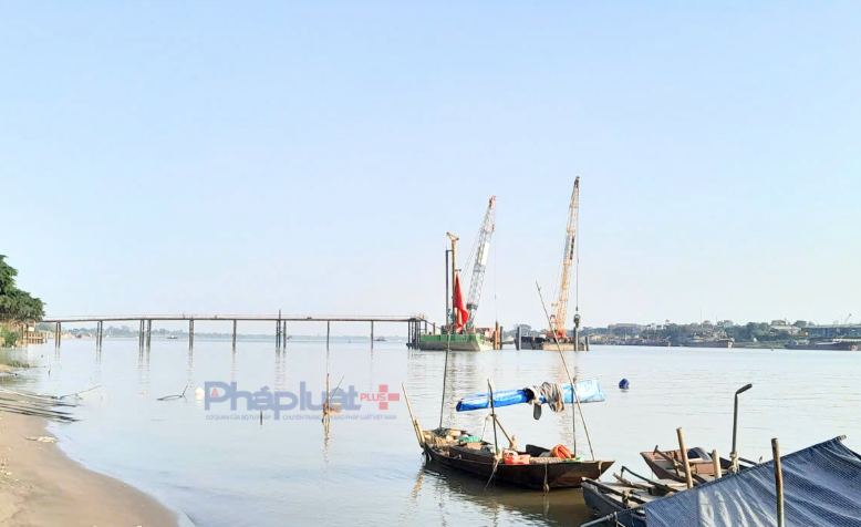 Cận cảnh con đường di sản bên bờ sông Hồng ở Hưng Yên đang dần hình thành