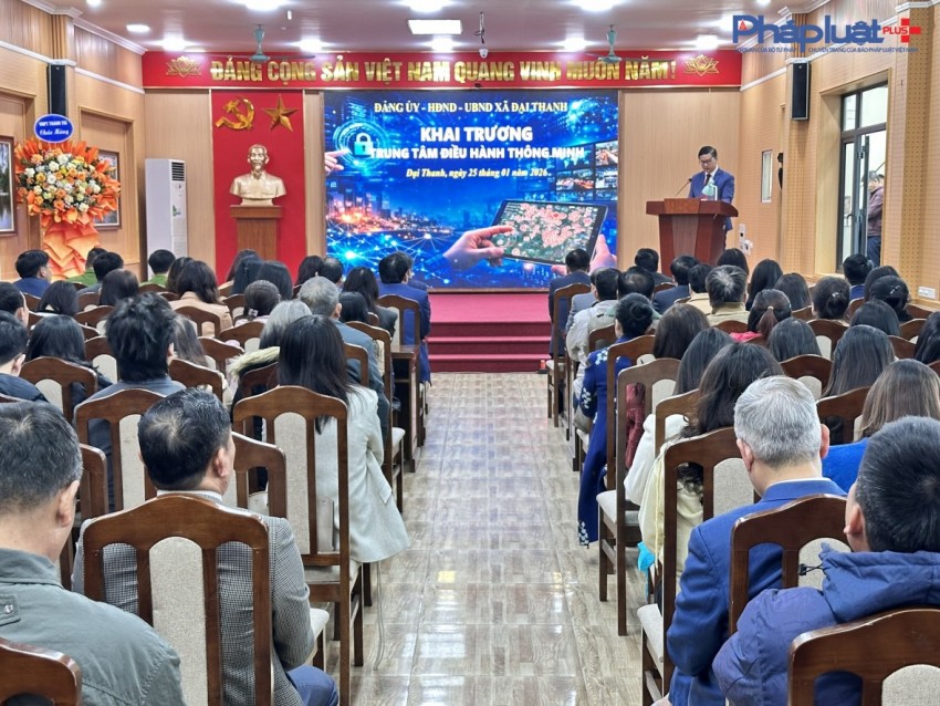 Hàng trăm mắt thần AI phát huy vai trò tích cực trong công tác quản lý và điều hành tại xã Đại Thanh