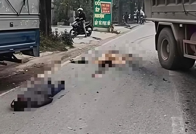 2 nạn nhân tử vong trong đó có 1 chiến sĩ CSGT. 