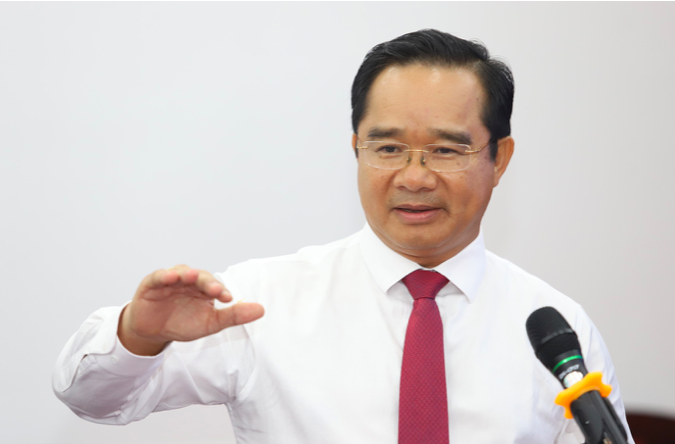 Ông Nguyễn Văn Được là Trưởng ban Ban Chỉ đạo triển khai thực hiện Dự án đầu tư xây dựng đường Vành đai 4 TPHCM.