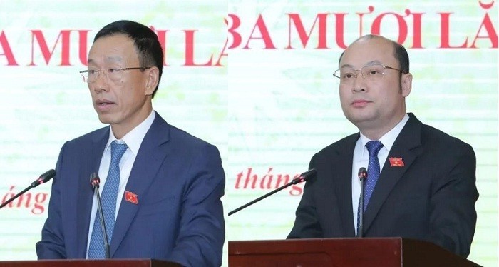 Ông Lê Quang Hùng và Cao Văn Cường giữ chức Phó Chủ tịch UBND tỉnh Thanh Hóa