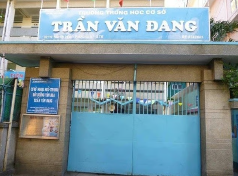 Trường THCS Trần Văn Đang, TPHCM 