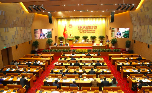 Kỳ họp thứ 14 HĐND TP.Hà Nội khoá XVI.