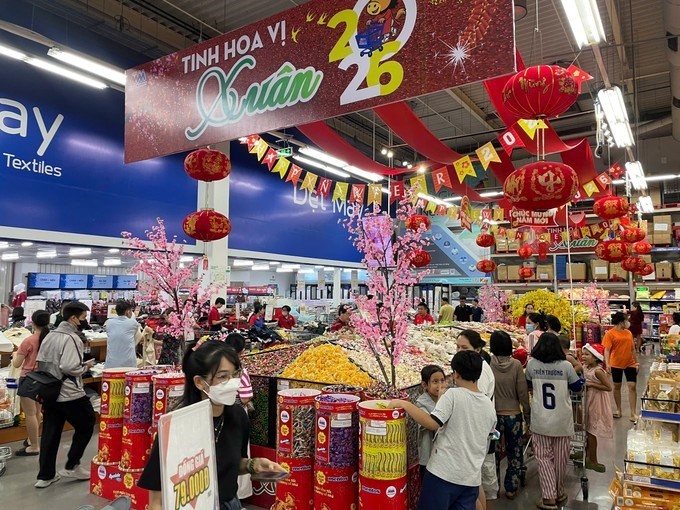 Bộ Công thương yêu cầu bảo đảm nguồn cung cấp hàng hoá dịp tết Nguyên đán Bính Ngọ 2026.