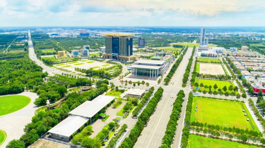 Toà nhà Trung tâm Hành chính Bình Dương toạ lạc tại phường Bình Dương, TP.Hồ Chí Minh.