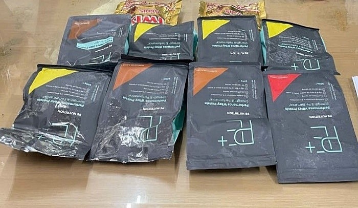 Ma tuý được giấu trong thực phẩm chức năng.