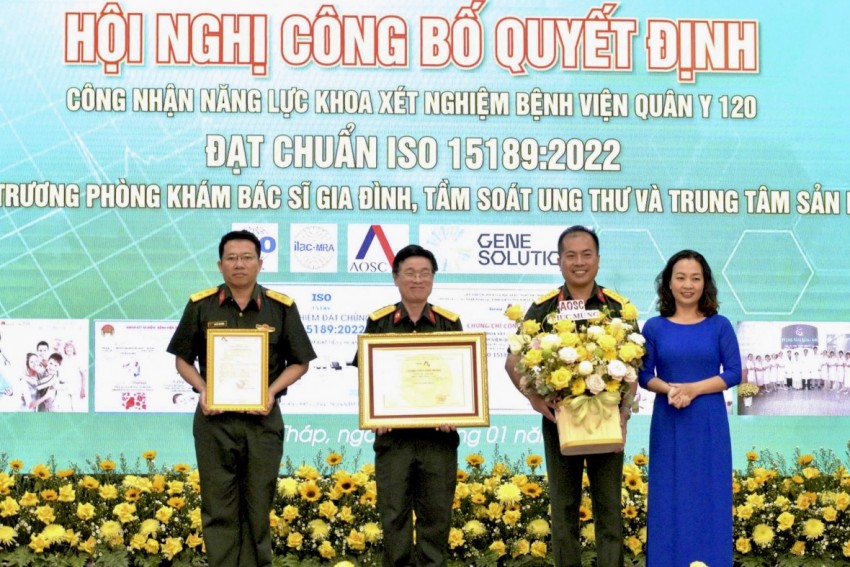 Đồng Tháp: Bệnh viện Quân y 120 mở rộng dịch vụ y tế, hướng tới chăm sóc sức khỏe toàn diện