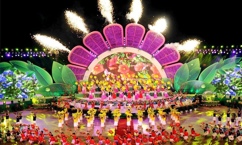 Festival hoa Đà Lạt lần thứ X năm 2024. (Ảnh: Mia.vn)