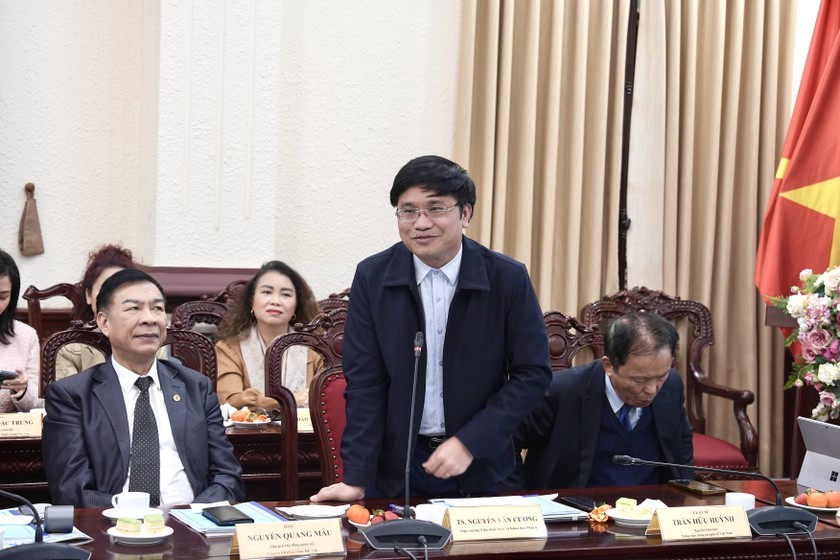 TS. Nguyễn Văn Cương, Viện trưởng Viện chiến lược và Khoa học Pháp lý, Bộ Tư pháp (Ảnh Hương Giang)