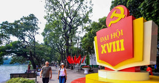 Hanoi pauses for a moment that matters