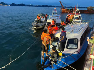 Body of 6-year-old retrieved as search continues on Ha Long Bay