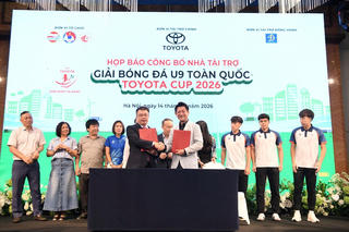 35 đội tranh tài tại Giải bóng đá U9 toàn quốc Toyota Cup 2026 35 đội tranh tài tại Giải bóng đá U9 toàn quốc Toyota Cup 2026