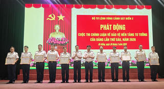 Bộ Tư lệnh Vùng Cảnh sát biển 2 phát động Cuộc thi chính luận bảo vệ tư tưởng của Đảng