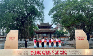 Khai mạc chuỗi hoạt động nghệ thuật “Dòng chảy bản sắc - Hành trình sáng tạo” năm 2026