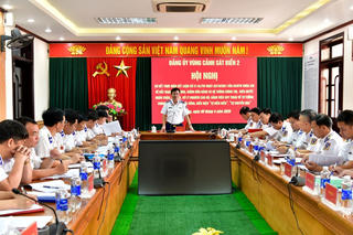 Đảng uỷ Vùng Cảnh sát biển 2 quyết xây dựng Đảng trong sạch, vững mạnh
