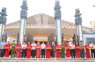 Lễ dâng hương Tả Tướng quốc Trần Nguyên Hãn và khánh thành miếu Đông Hồ