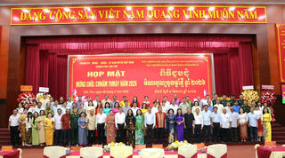 Cần Thơ họp mặt mừng Tết Chôl Chnăm Thmây 2026 của đồng bào Khmer Cần Thơ họp mặt mừng Tết Chôl Chnăm Thmây 2026 của đồng bào Khmer