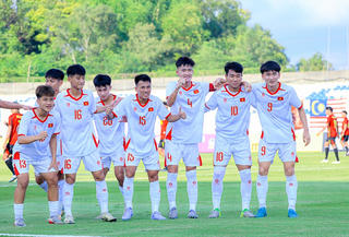 U17 Việt Nam thắng đậm không tưởng trước Timor Leste tại giải Đông Nam Á 2026