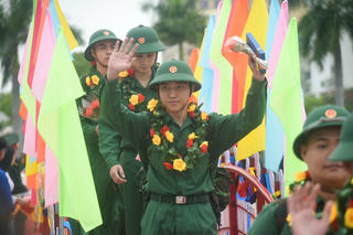 Rộn ràng Ngày hội tòng quân ở Đà Nẵng