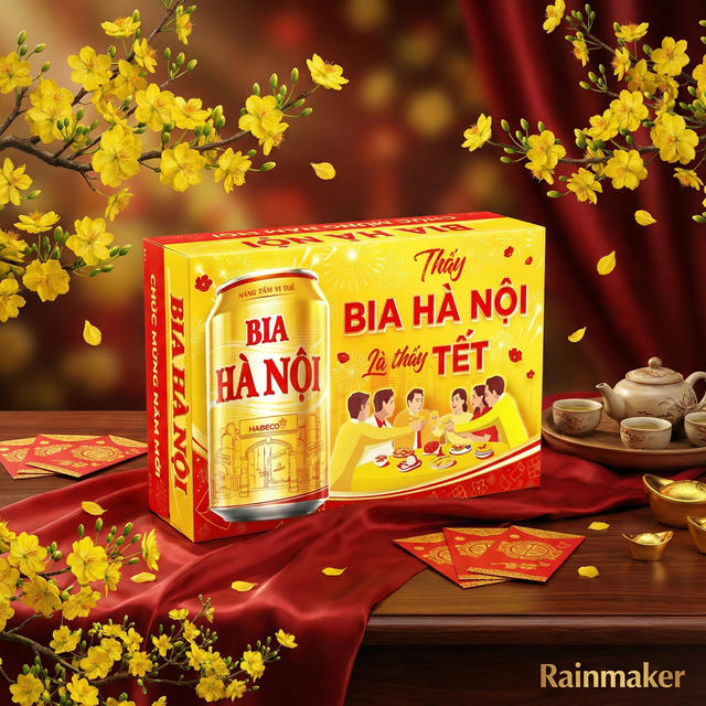 Prompt tạo ảnh quảng cáo phong cách Tết truyền thống: đẹp – dễ làm – dùng được ngay