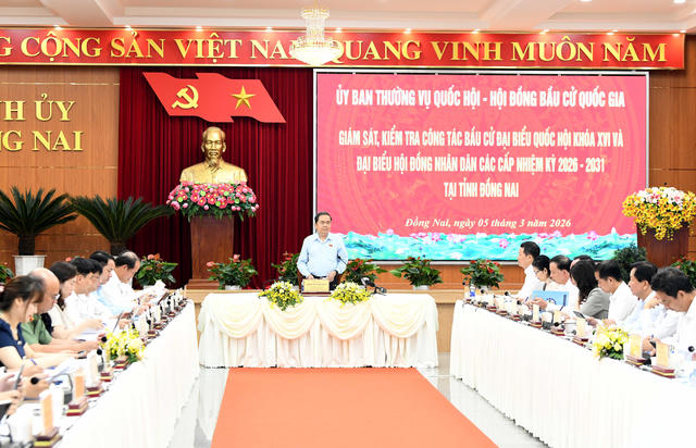 Chủ tịch Quốc hội Trần Thanh Mẫn làm việc với Ủy ban Bầu cử tỉnh Đồng Nai Chủ tịch Quốc hội Trần Thanh Mẫn làm việc với Ủy ban Bầu cử tỉnh Đồng Nai