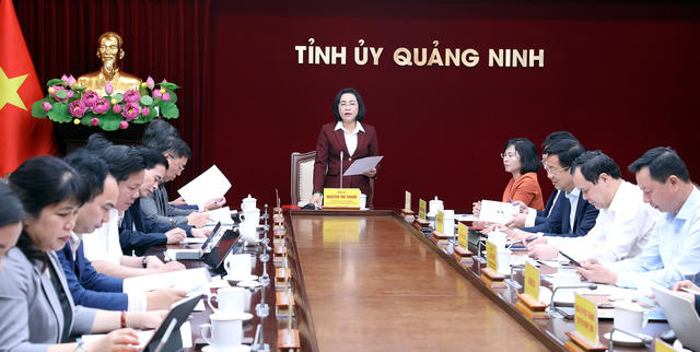 Phó Chủ tịch Quốc hội Nguyễn Thị Thanh giám sát, kiểm tra công tác bầu cử tại Quảng Ninh Phó Chủ tịch Quốc hội Nguyễn Thị Thanh giám sát, kiểm tra công tác bầu cử tại Quảng Ninh