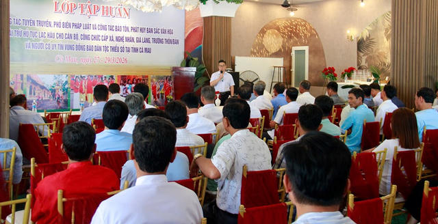 Nâng cao hiệu quả tuyên truyền pháp luật và bảo tồn văn hóa dân tộc